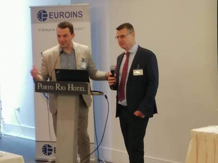 The management of Euroins Greece and Euroins Claims meets the insurance brokers in Thessaloniki