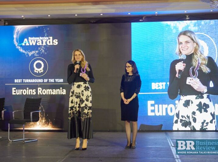 Euroins Romania with Best Turnaround of the Year award at 17th edition of the Business Review Awards